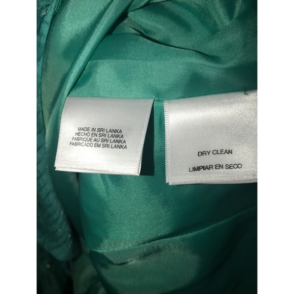 NINE WEST:Woman’s Green Size 6 Small MIDI Sundress - Picture 4 of 5